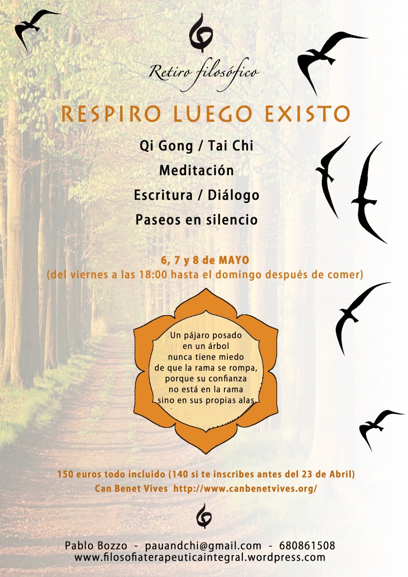 Cartel Retirro Filosófico